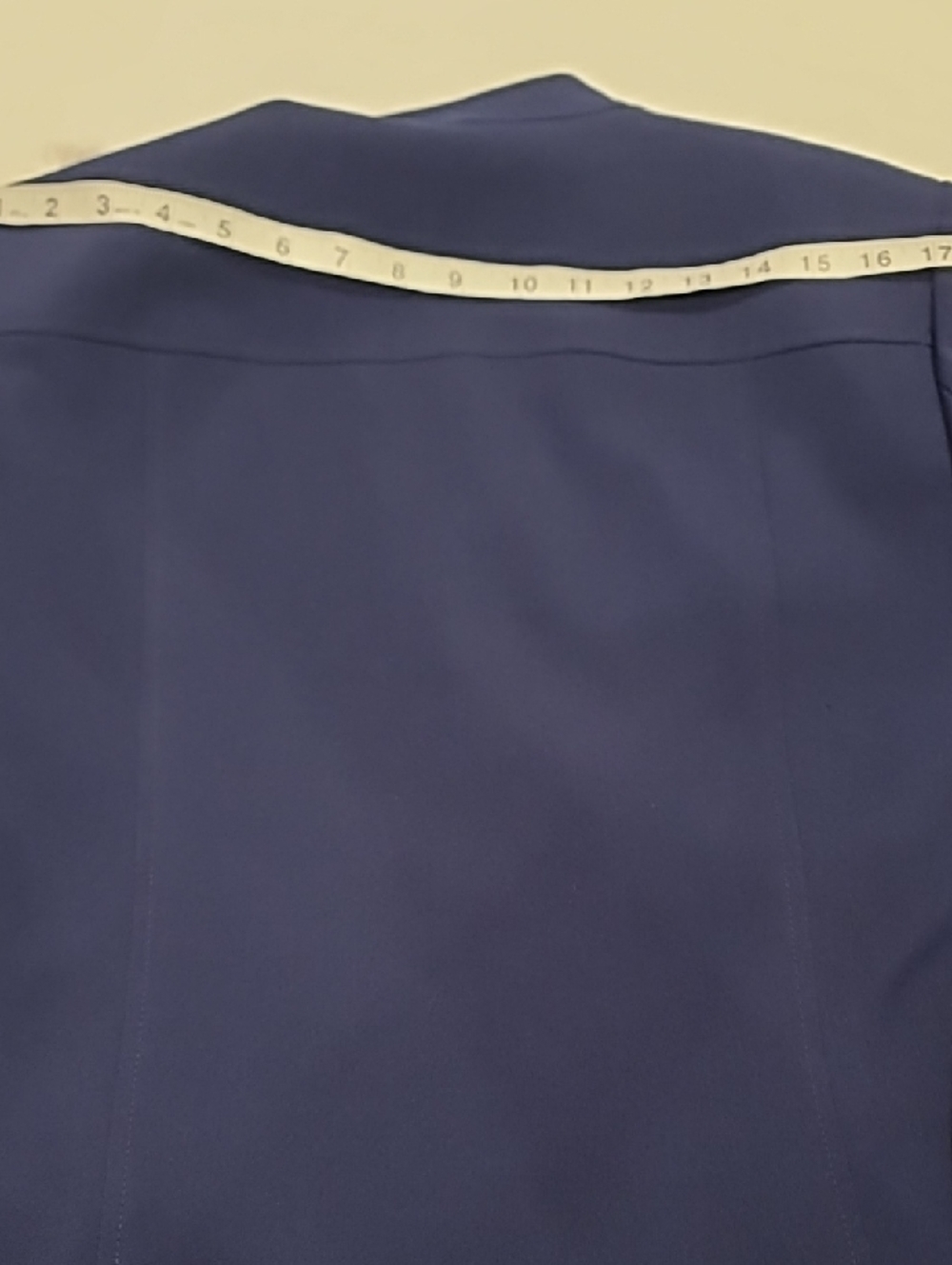 Anne Klein Navy Blue Two-Piece Dress Suit 14 - Picture 12 of 16